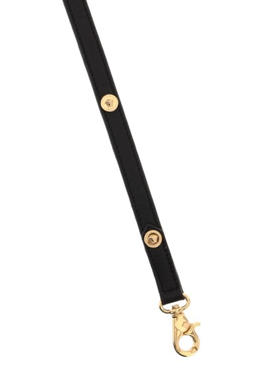 leather leash with medusa studs - Image 3