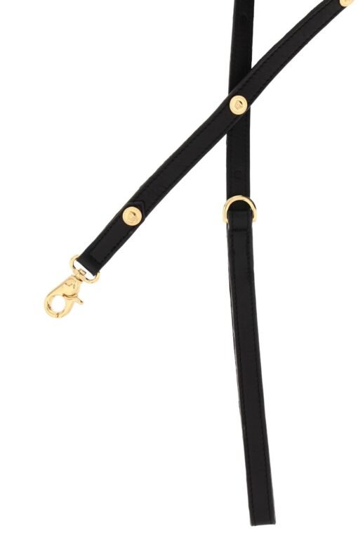 leather leash with medusa studs - Image 4