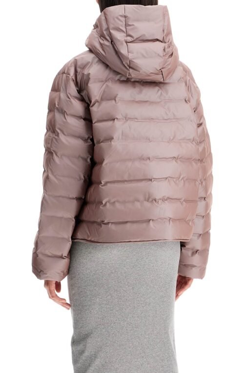 lohja short unisex puffer jacket - Image 3