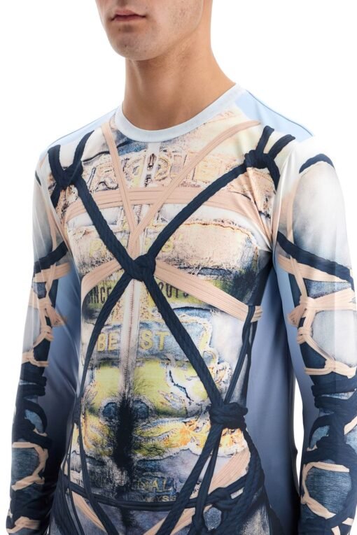 bondage print t-shirt - Image 4