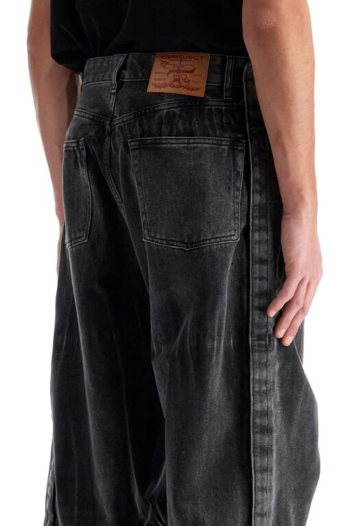 baggy jeans with removable panels - Image 4