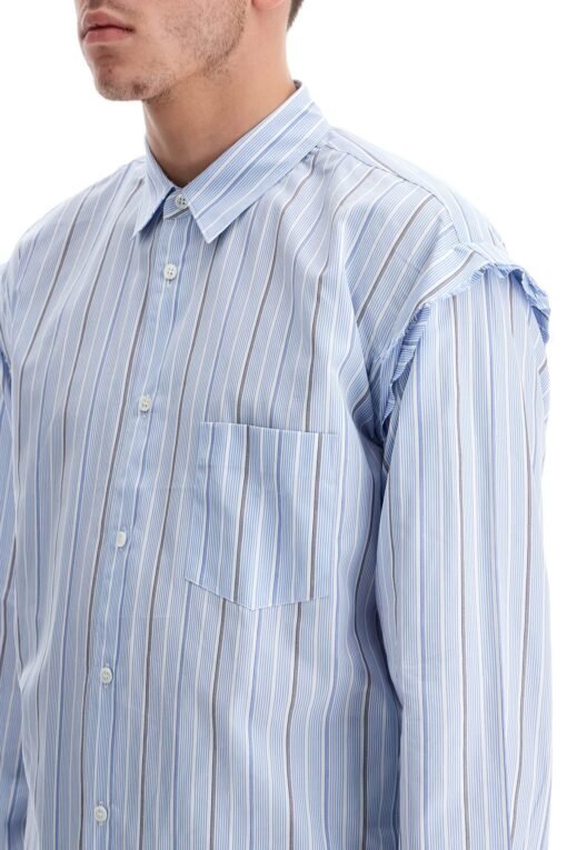 striped shirt with pocket - Image 4