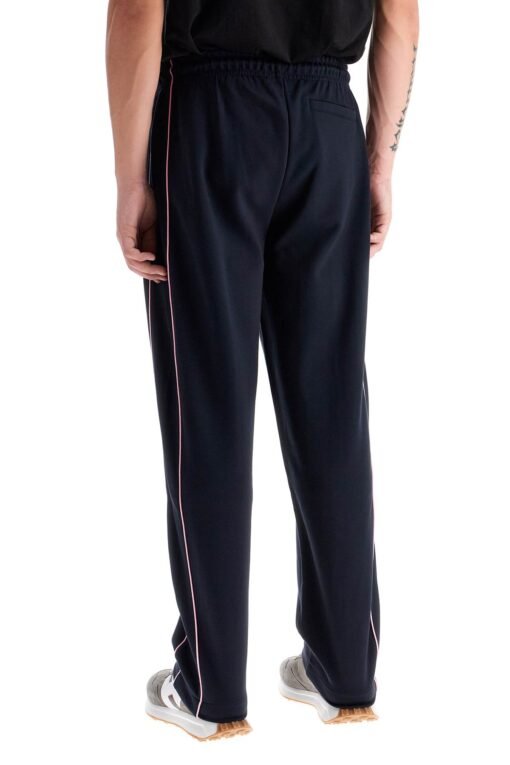 contrast piping joggers with - Image 3
