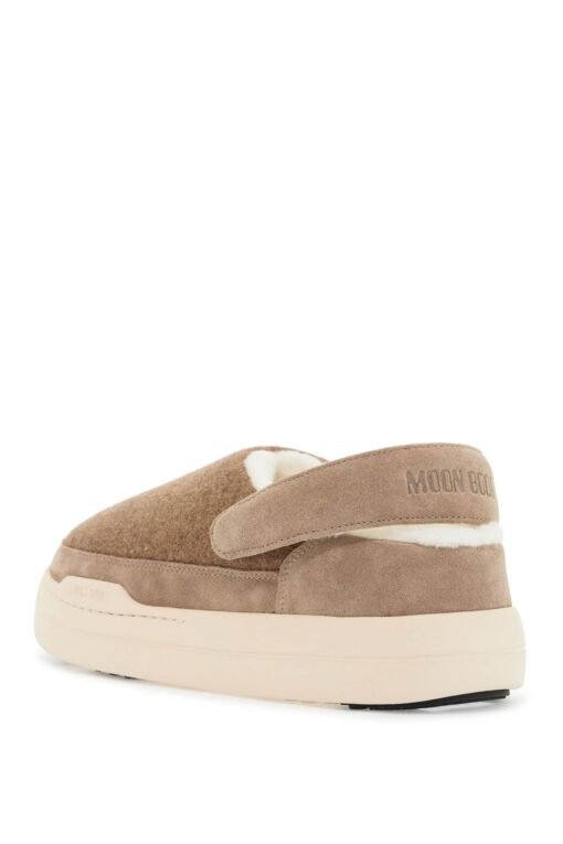 felt and suede park clogs - Image 3