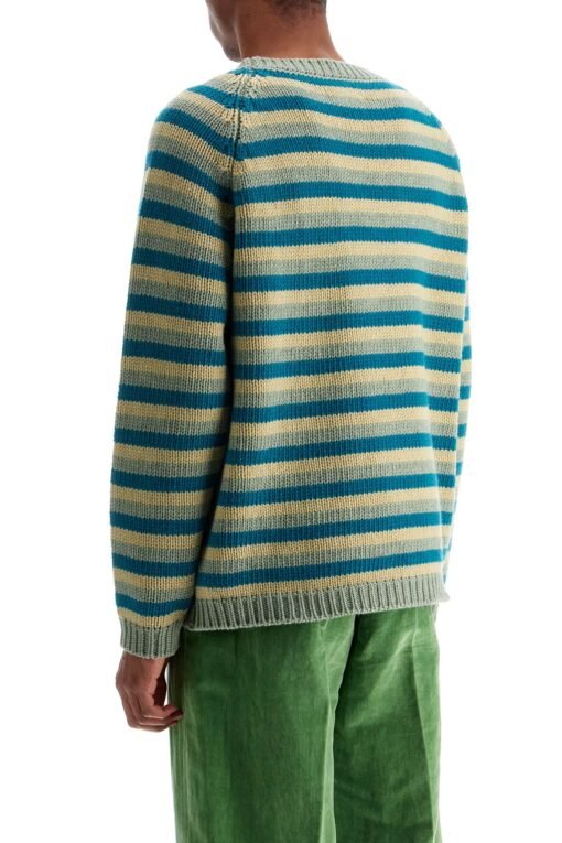 striped wool pullover sweater - Image 3