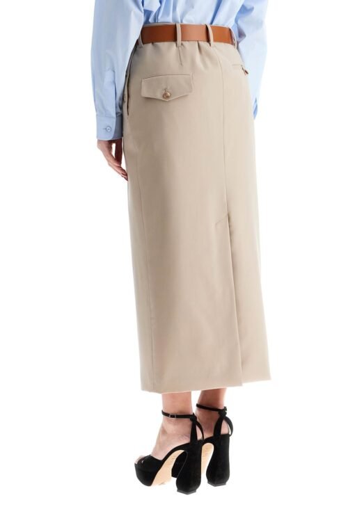 skirt with belt - Image 3