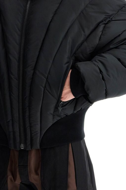 cropped bomber jacket - Image 4