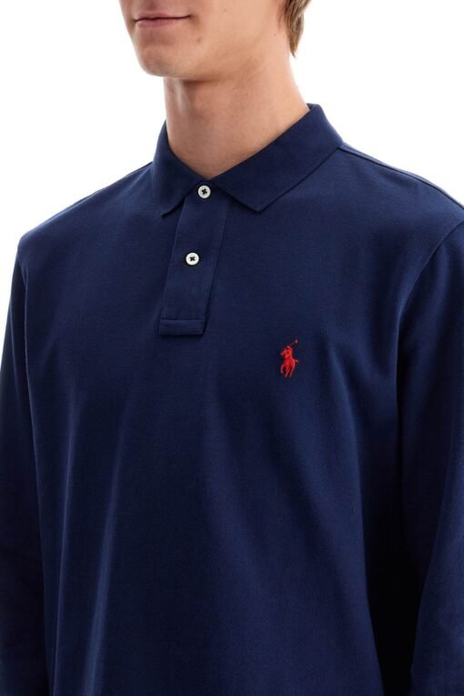 long-sleeved polo shirt - Image 4