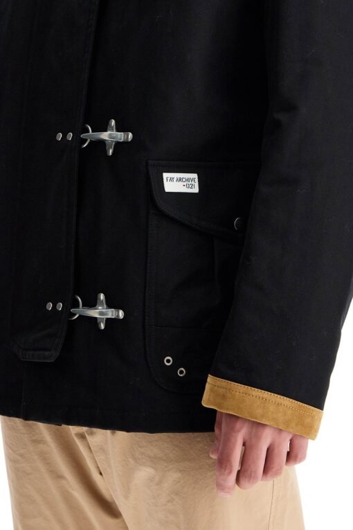 "4-hook canvas jacket with classic - Image 4