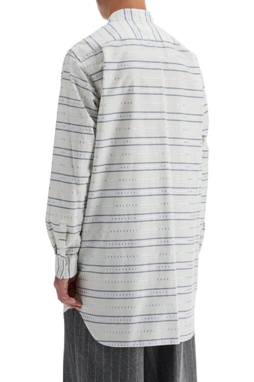 maxi jacquard shirt with - Image 3