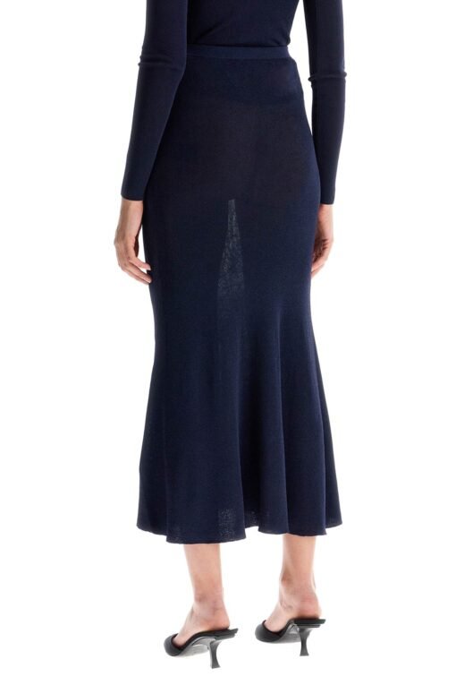 long lurex knit skirt - Image 3
