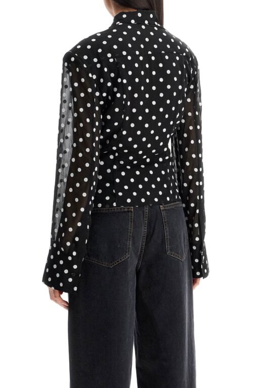 chiffon blouse with sequins - Image 3