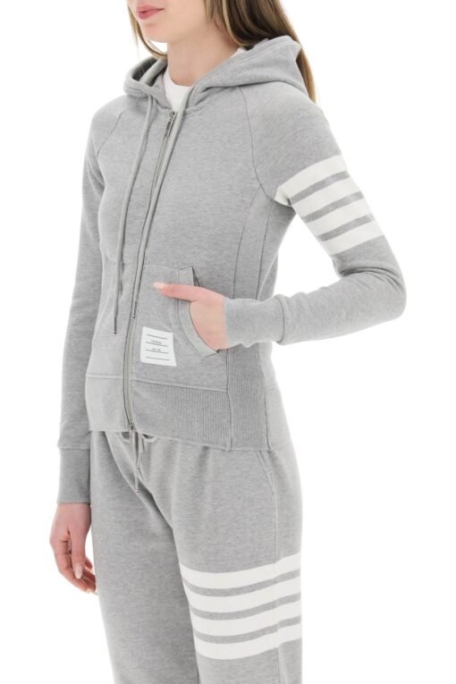 4-bar full zip hoodie - Image 4