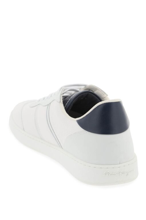 hammered leather sneakers - Image 3
