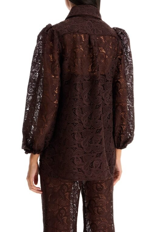 of lace shirt on white background - Image 3