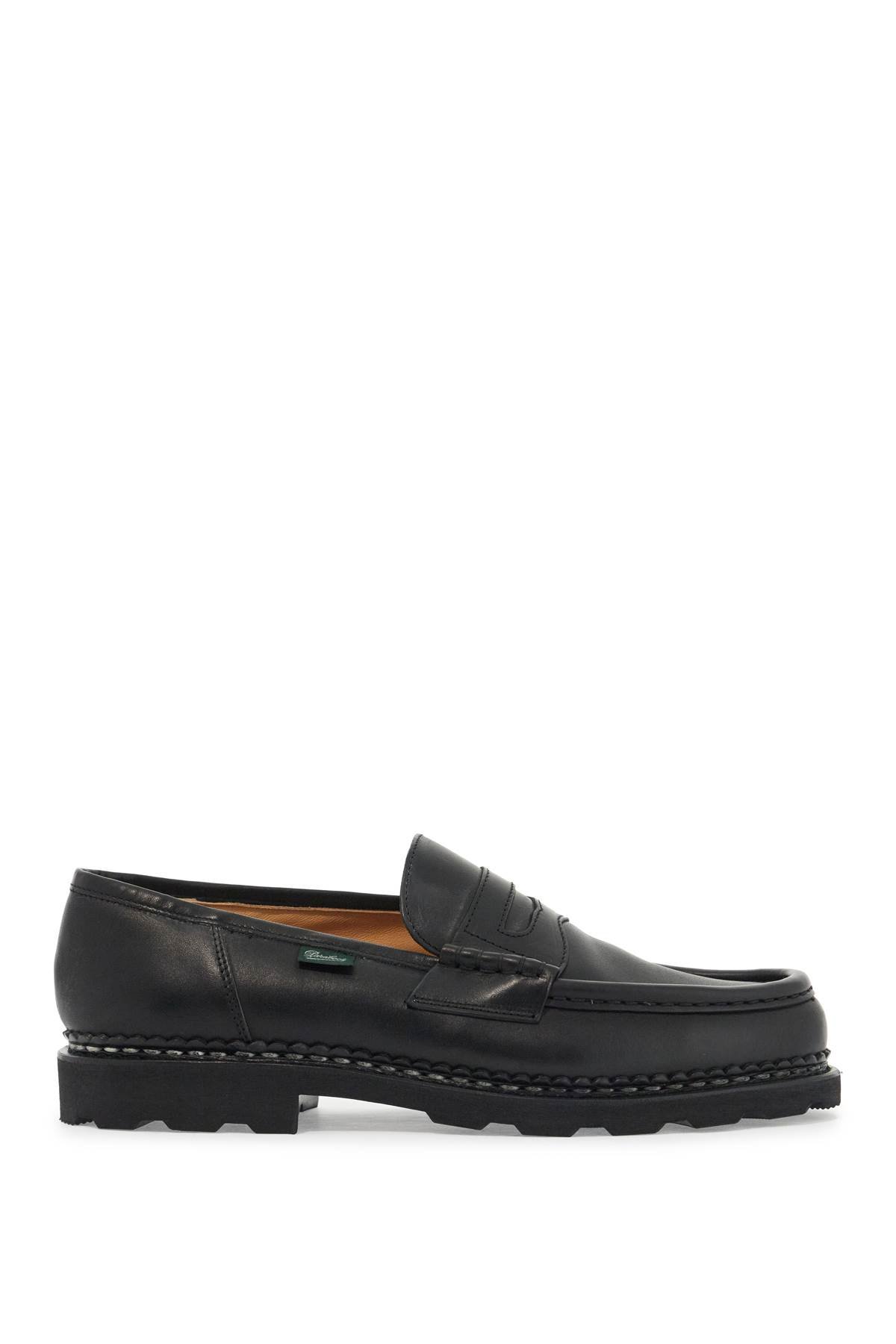 leather reims penny loafers