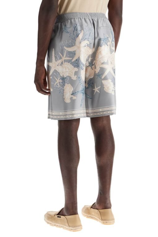 baroque silk bermuda set - Image 3