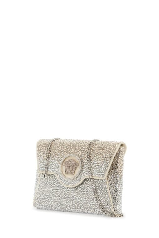 la medusa envelope clutch with crystals - Image 3