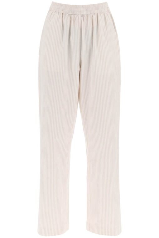 "organic cotton striped claudia pants"