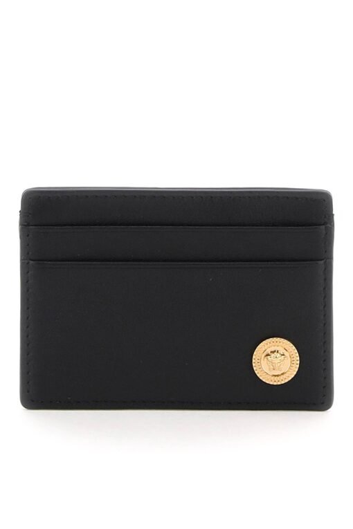 leather medusa cardholder