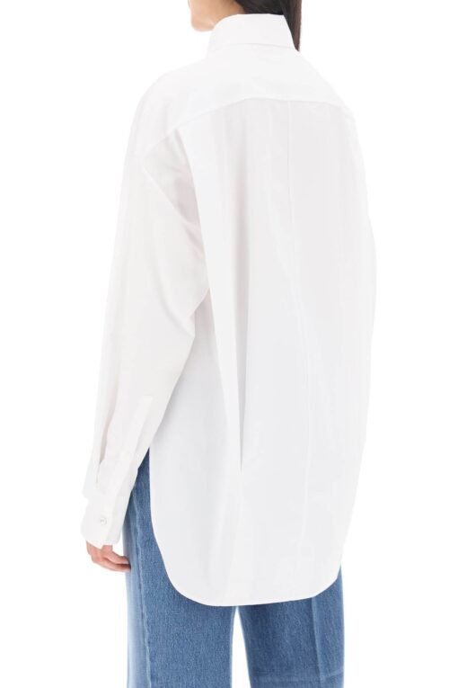 oversized poplin shirt - Image 3