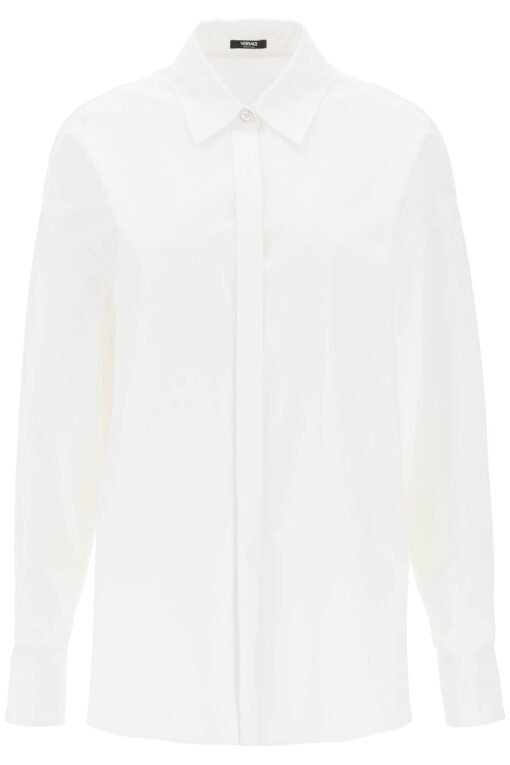 oversized poplin shirt