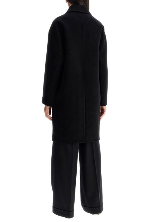 double wool coat with screwdriver design - Image 3