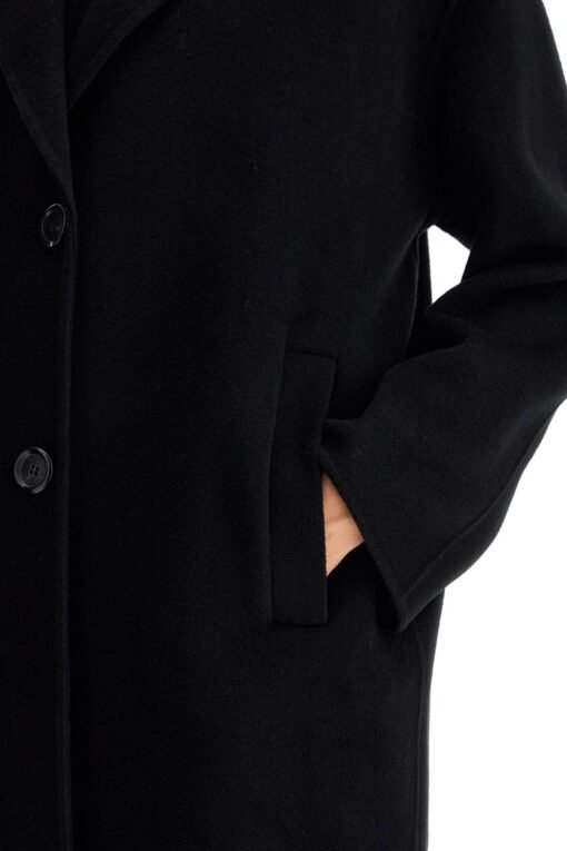 double wool coat with screwdriver design - Image 4