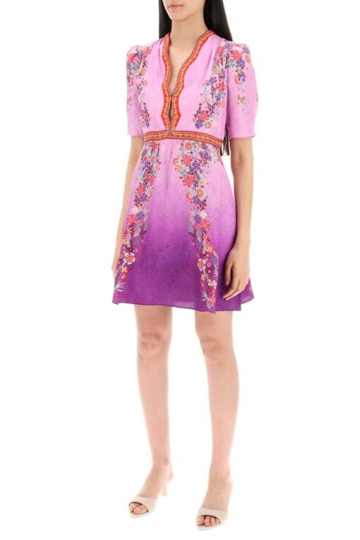 "silk mini dress tabith - Image 4