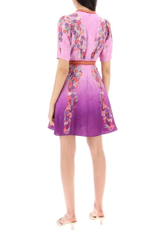 "silk mini dress tabith - Image 3