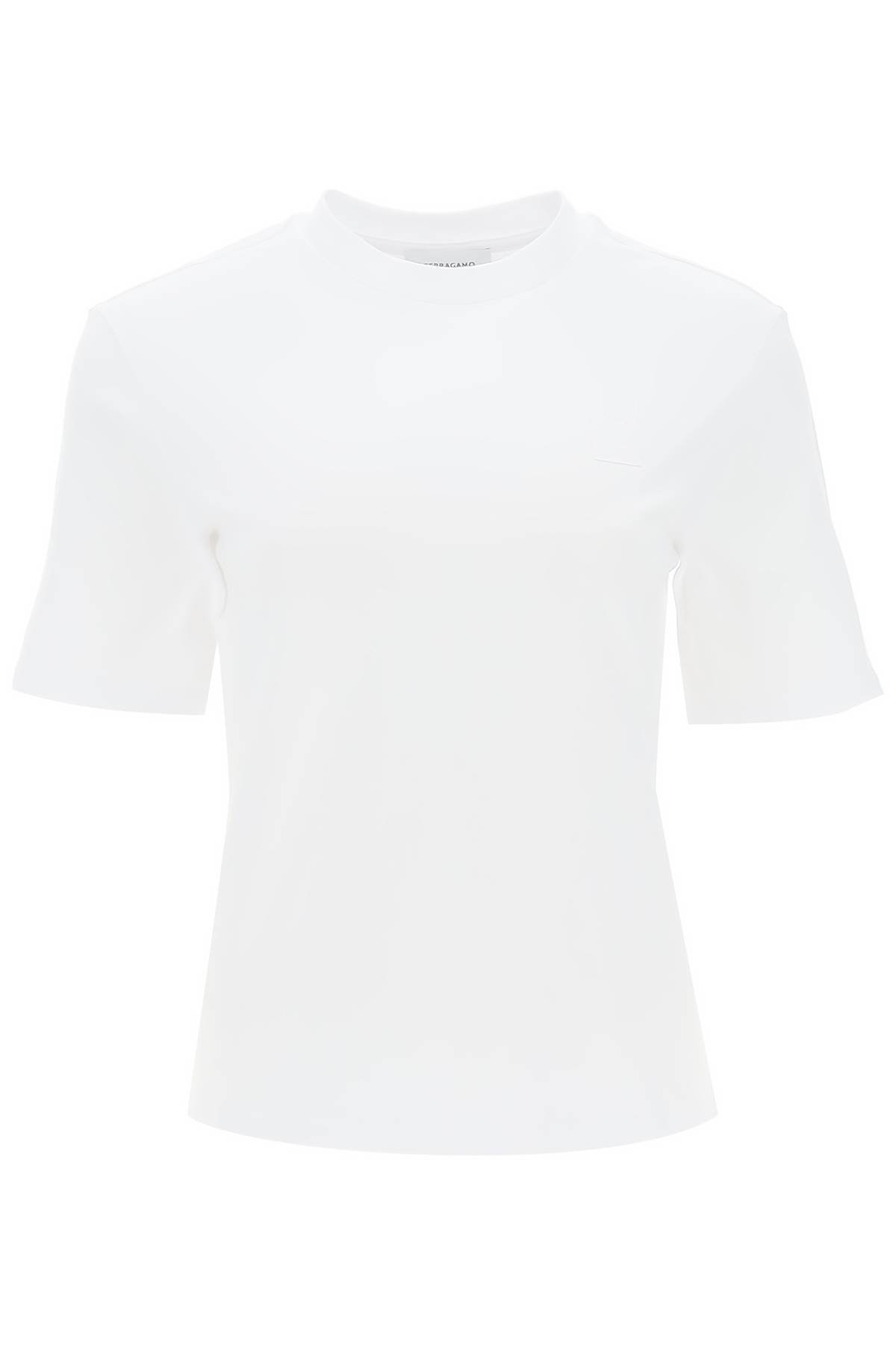 t-shirt with gancini label
