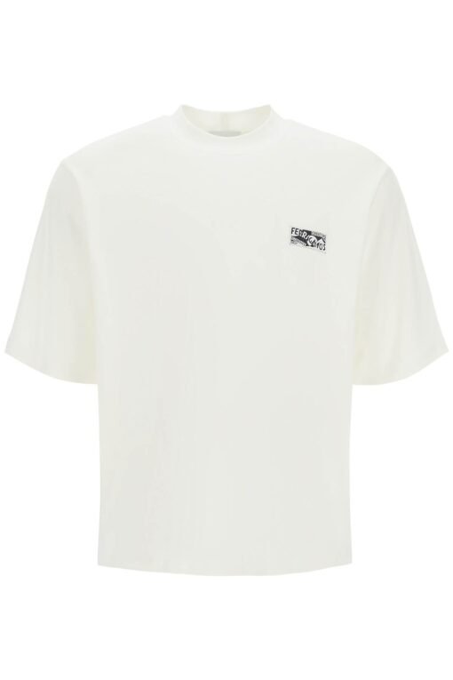 cotton and silk blend t-shirt