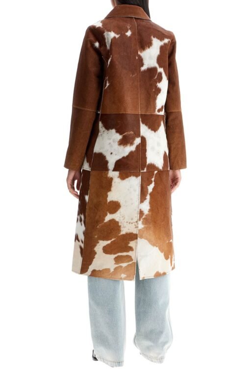 long gio coat in pony hair - Image 3