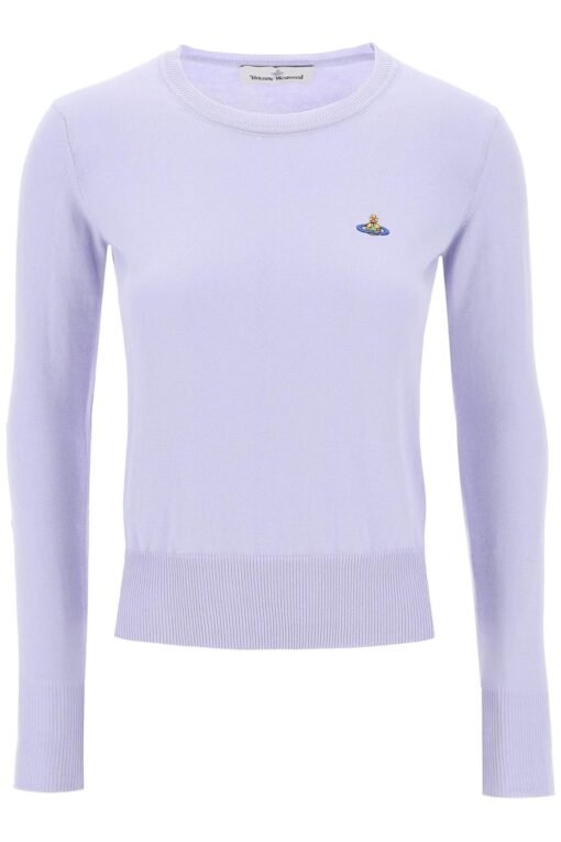 embroidered logo pullover
