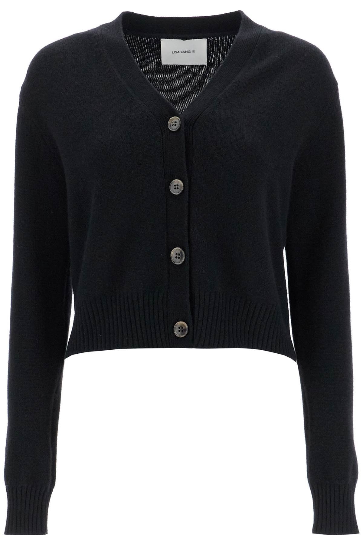 "cropped cashmere cardigan '