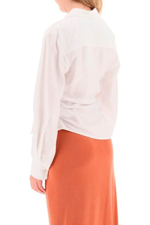 'la chemise bahia' draped blouse - Image 3
