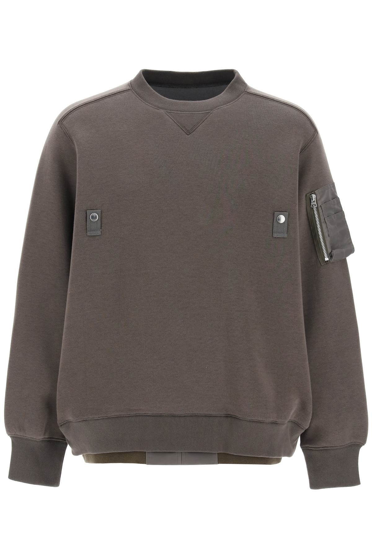 double hem sweatshirt