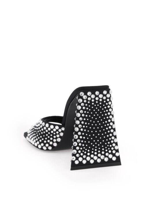 devon satin mules with crystals - Image 3