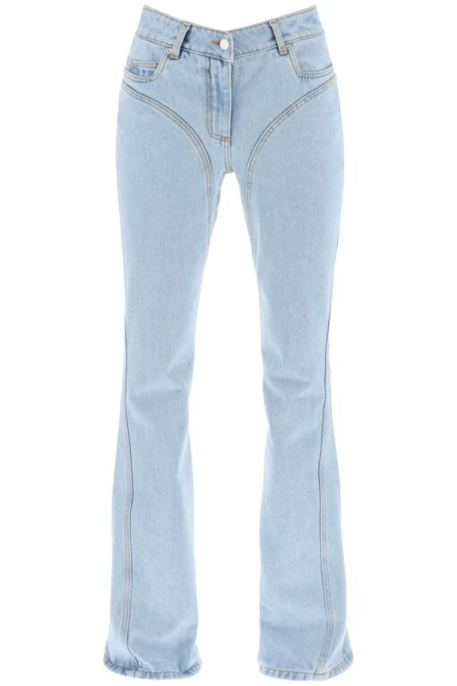 skinny flared jeans