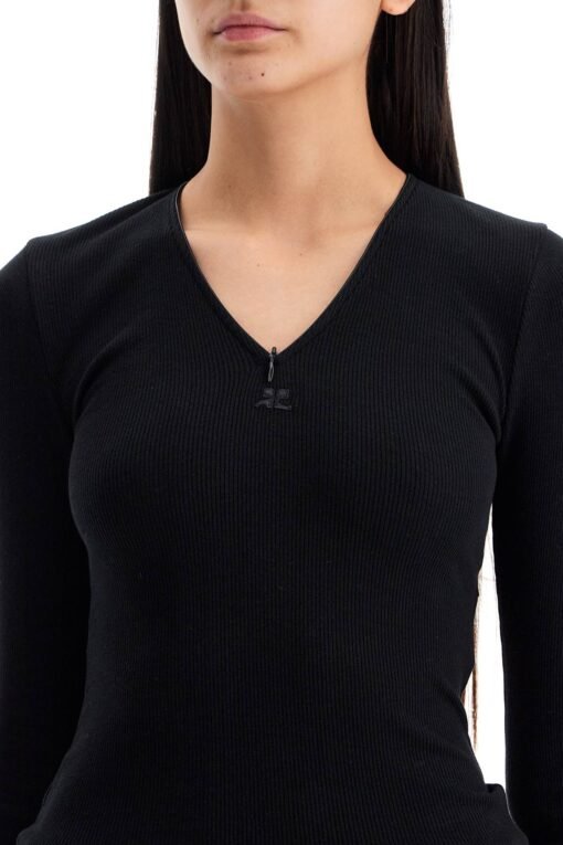 fitted long-sleeve top - Image 4