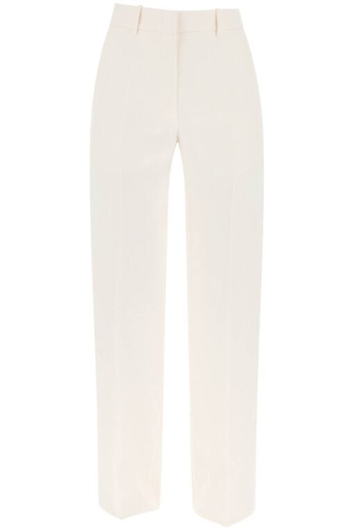 toile iconographe pants in crepe couture