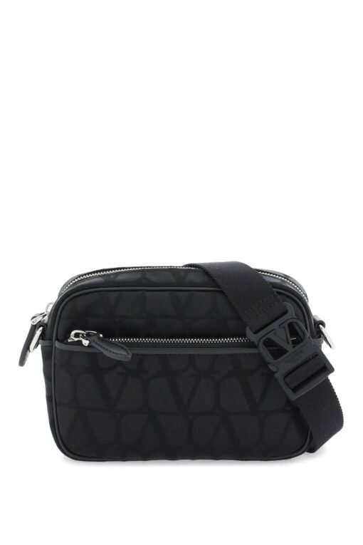 black iconographe crossbody bag