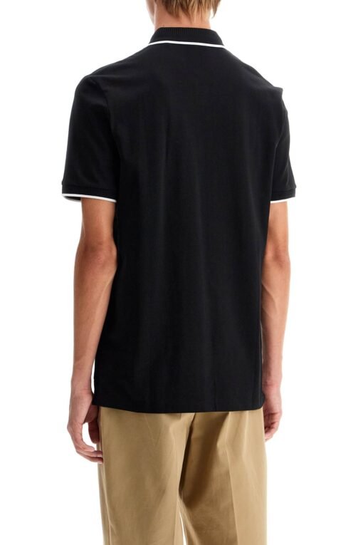 polo shirt with contrasting finishing details - Image 3