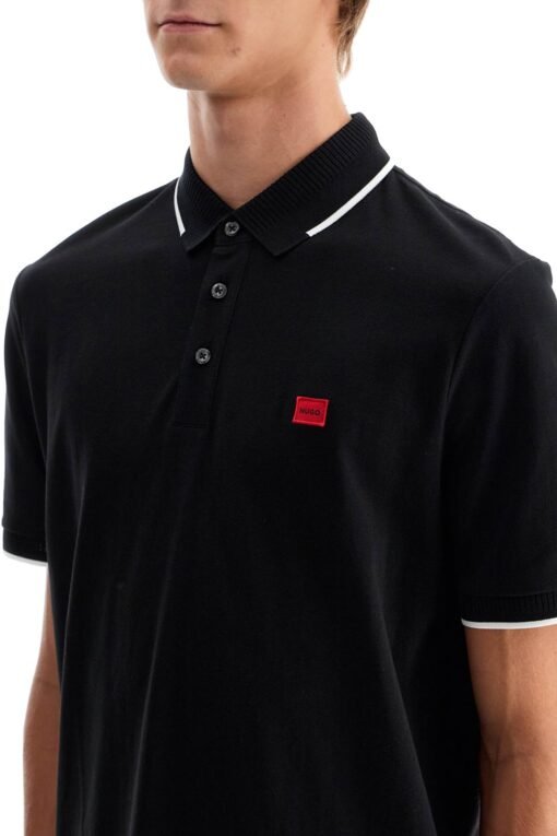 polo shirt with contrasting finishing details - Image 4