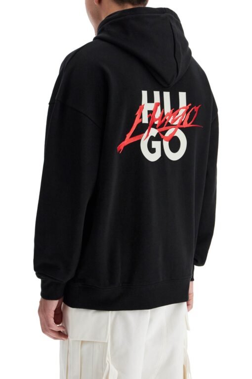 hooded sweatshirt with - Image 3