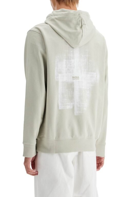printed hoodie with hood - Image 3