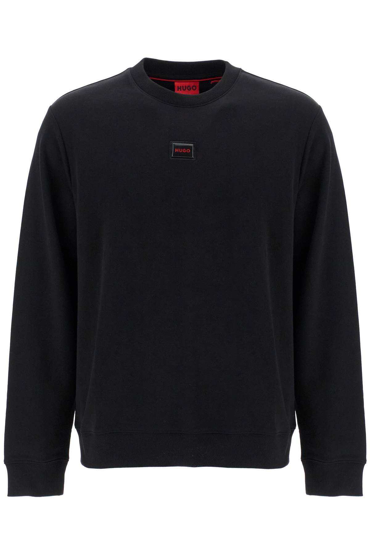 crewneck sweatshirt with logo