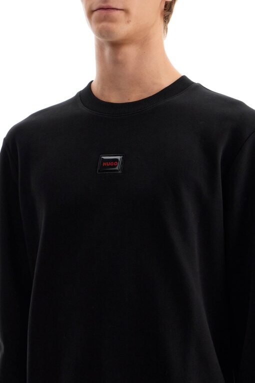 crewneck sweatshirt with logo - Image 4