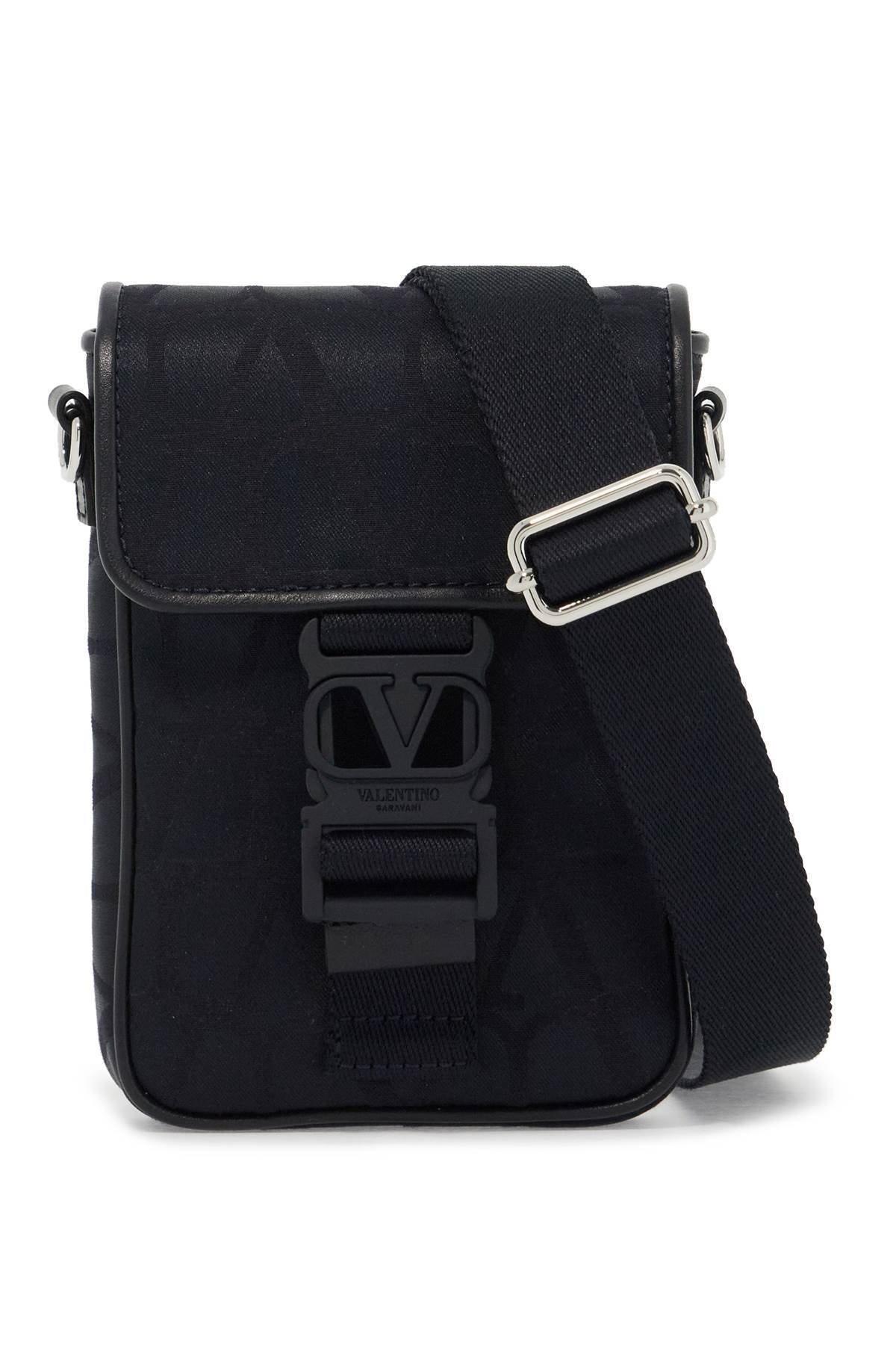 black iconographe mini crossbody bag