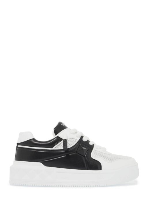 low-top perforated nappa leather xl one stud
